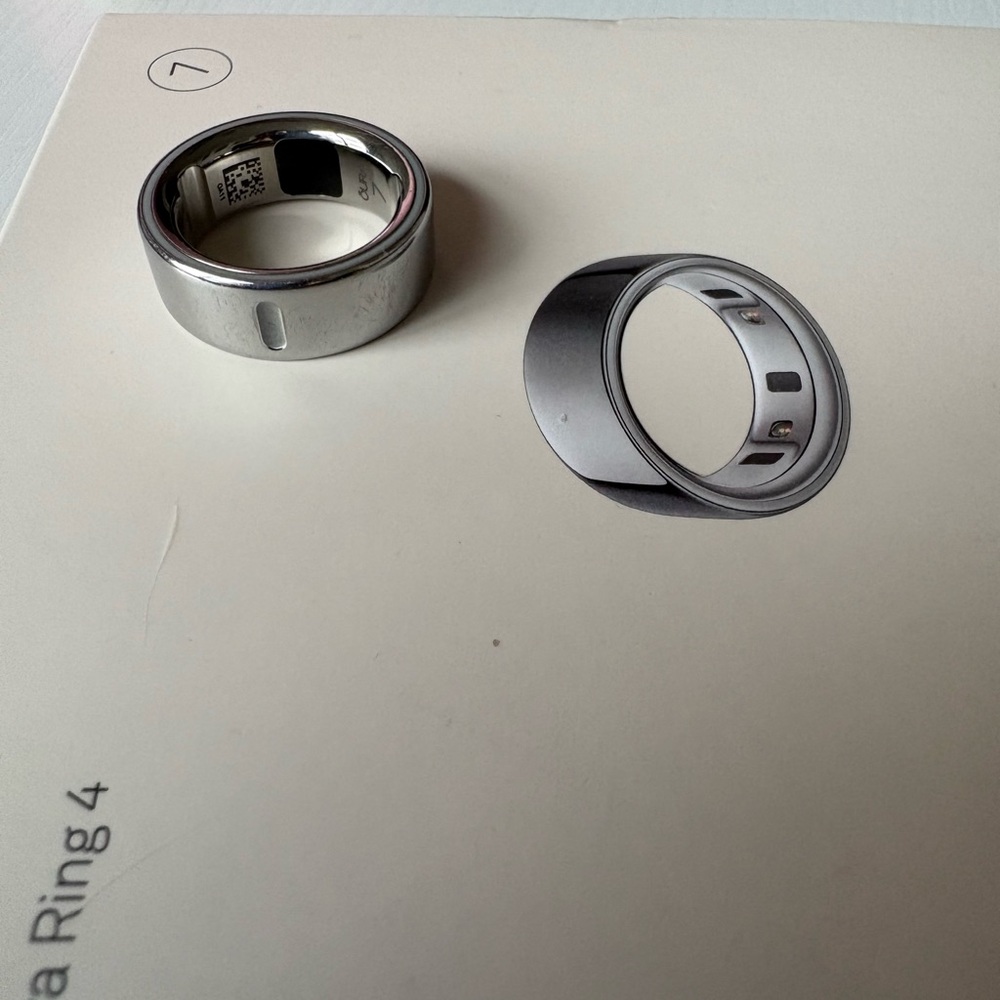 Silver Oura Ring